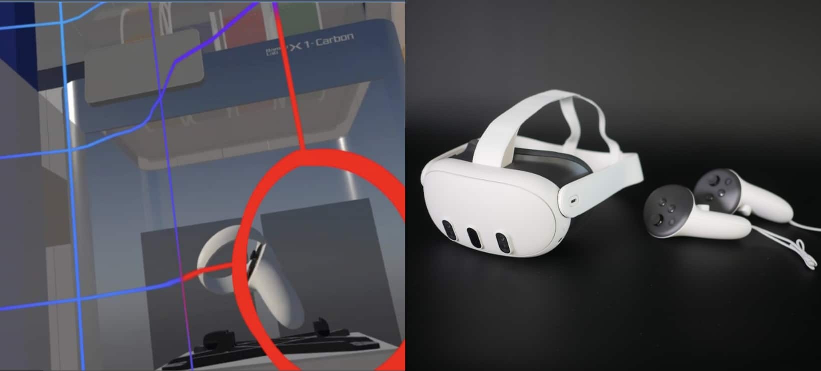 drone avec casque vr